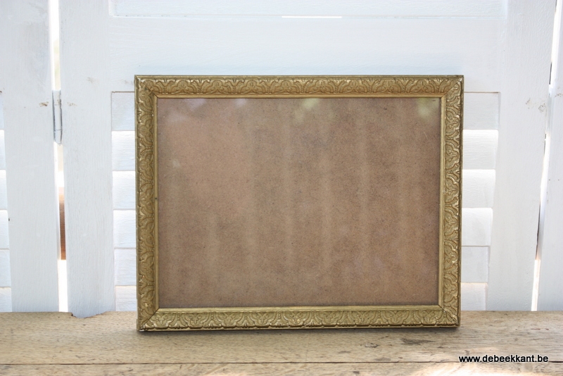 20.8 x 27 Antieke kader goudkleur mat